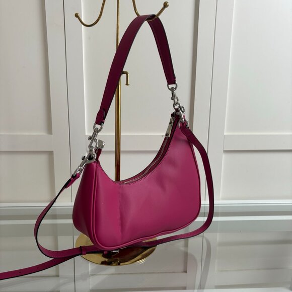 Coach Maroon Hobo Bag A Blend of Retro Charm and Modern Functionality - Picture 6 of 6